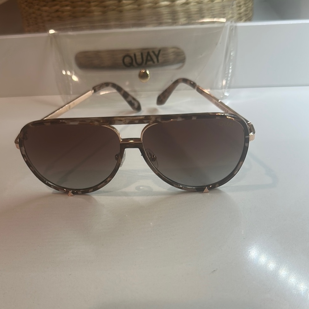 Quay Australia Tortoise Shell Sunglasses